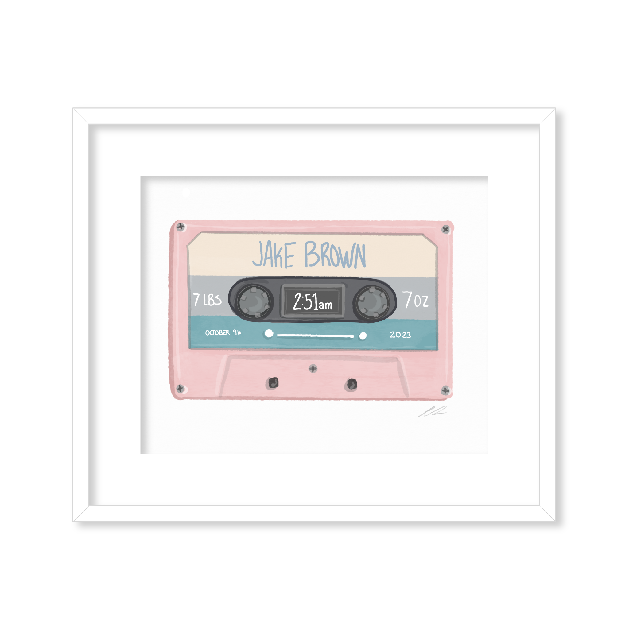 Cassette, Pink