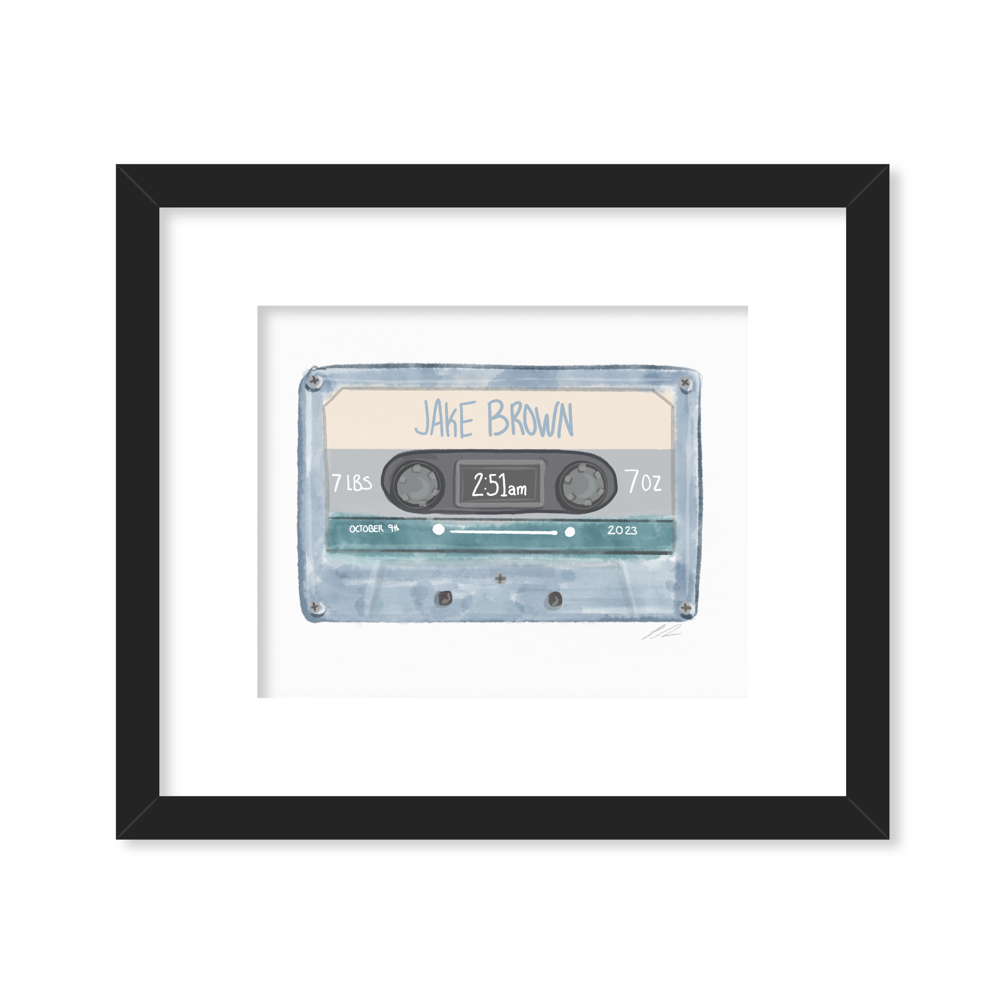 Cassette, Blue