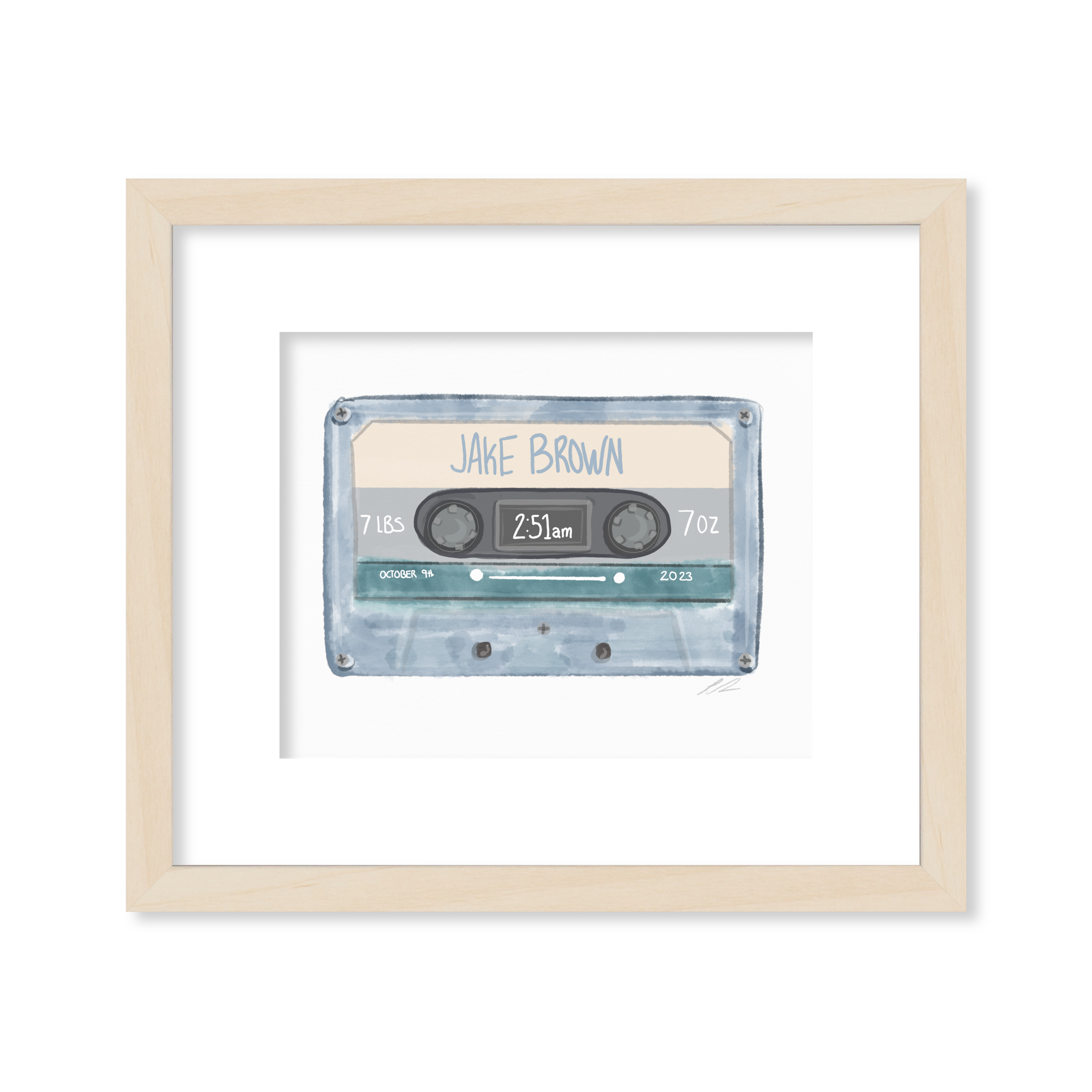 Cassette, Blue