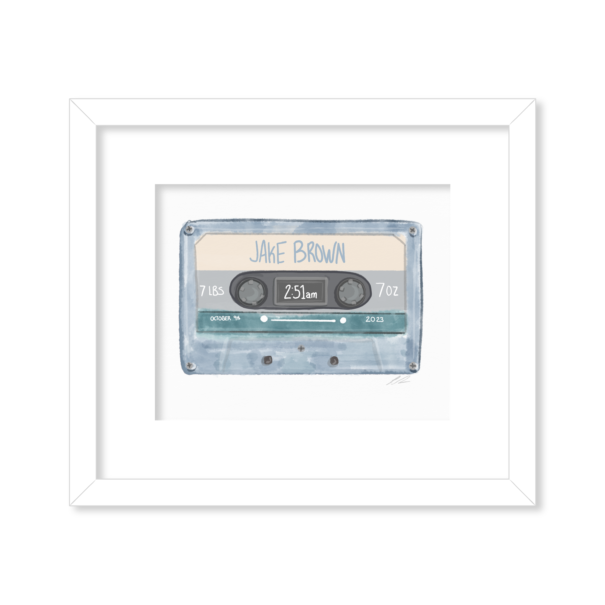 Cassette, Blue