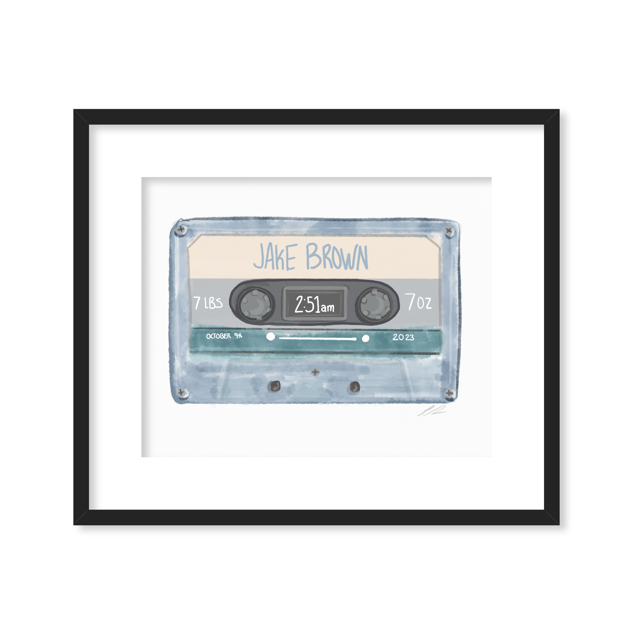 Cassette, Blue